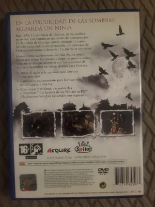 Shinobido: La Senda del Ninja PS2