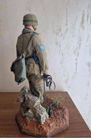 Escala 1/6 Figura Paracaidista alemán Dragón