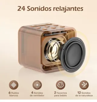 Reloj Despertador Madera y Amarillo