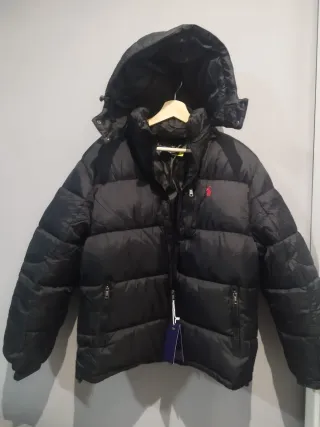 Abrigo acolchado Polo Ralph Lauren negro