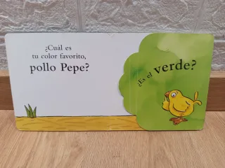 Libro bebés  El pollo Pepe y los colores