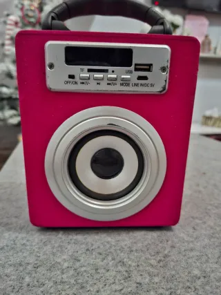 Altavoz Bluetooth Rosa TF USB