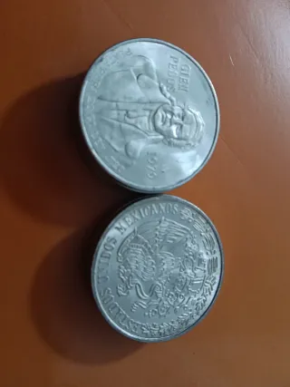 Moneda Cien Pesos Mexicanos 1979 Plata