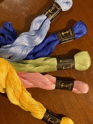 5 matasse Anchor Ritorto Fiorentino 45g