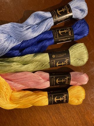 5 matasse Anchor Ritorto Fiorentino 45g