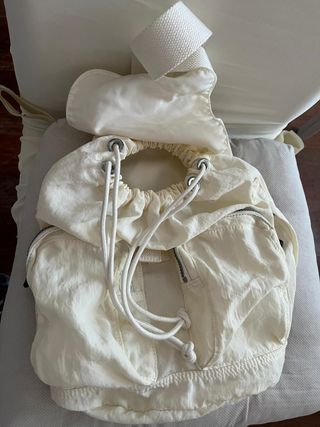 Mochila Kipling Algodón Blanca