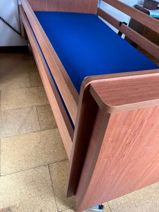 Cama articulada madera y tela