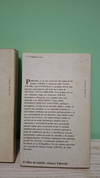Manuel Azaña Antología.