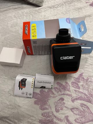 Programador Riego Claber Duplo Evolution 8410