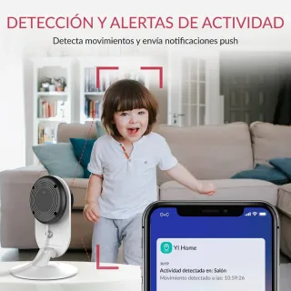 YI Cámara Vigilancia, Bebe Camara IP Wifi 1080p