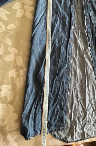 Camicia Jeans Calliope Lunga Tg S