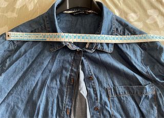 Camicia Jeans Calliope Lunga Tg S