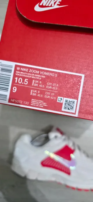 Nike Vomero 5 Mujer Rosa Blanco