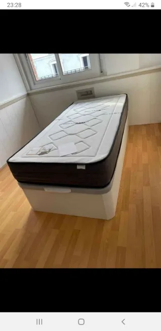 Colchón Viscoelástica Carbono 24 cm de grosor