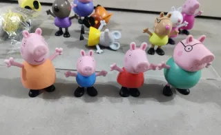 Colección completa Muñecos Peppa Pig Burger King