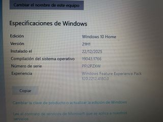 Portátil Lenovo Negro