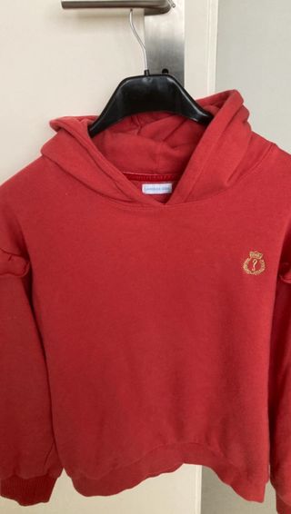 Sweatshirt Lanidor Coral com Folhos