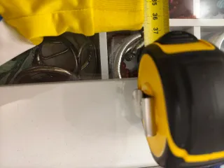 Falda deportiva Wilson amarilla y azul