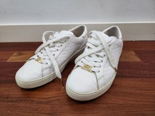 Zapatillas Michael Kors Blancas y Doradas