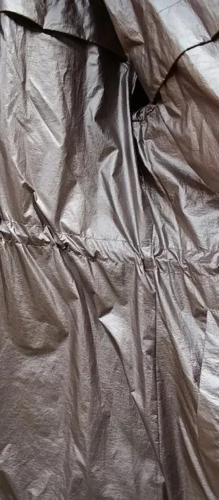 Casaco rosa reversível tamanho M