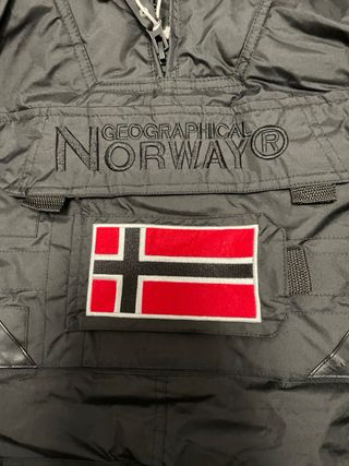 Chaqueta Geographical Norway Negra