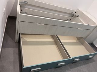 Cama nido con 2 cajones