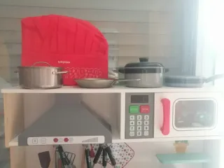 Cocina de juguete de madera