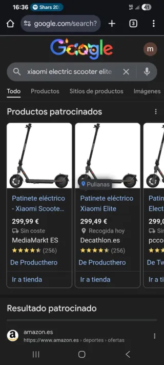 Patinete eléctrico Xiaomi