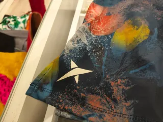 Falda Drop Shot pádel multicolor