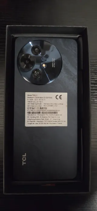 TCL50 Pro NXTpaper 5G con Pen y con funda original