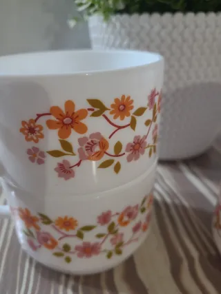 Tazas Arcopal Scania Desayuno vintage