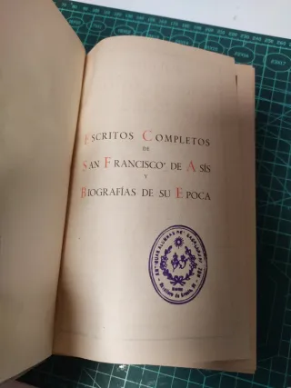 Escritos completos de San Francisco de Asís
