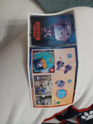 Papeleta Stranger Things Dustin