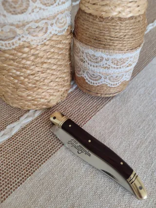 Laguiole Madera y Latón.