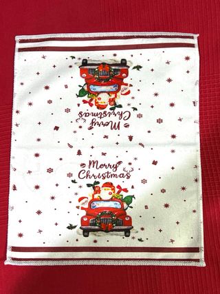 PAÑOS COCINA NUEVOS NAVIDEÑOS MICROFIBRA NAVIDAD