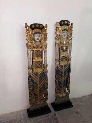 Coppia statue balinesi