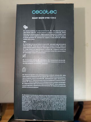 Calefactor Cecotec 2000w Nuevo