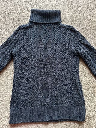 Camisola Pedro del Hierro gola alta azul