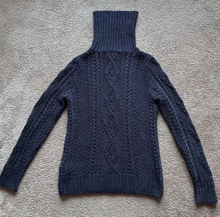 Camisola Pedro del Hierro gola alta azul