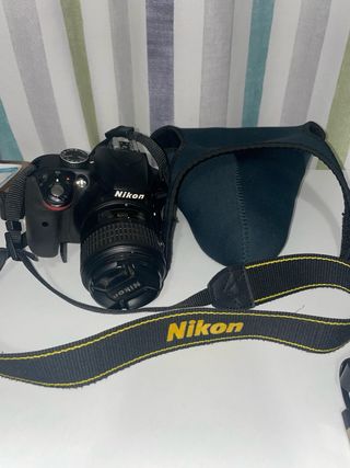 Cámara Nikon D3300 Negra