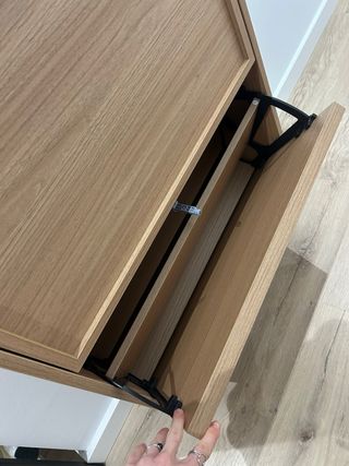 Zapatero BORA Klast Home Madera y Ratán