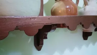 Estantería o cantarera antigua de pared