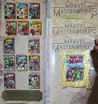 Cómic MARVEL MASTERWORKS: THE X MEN (3 TOMOS)