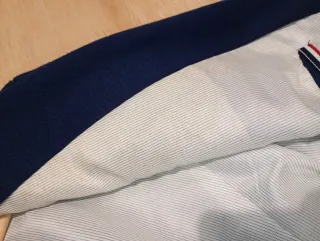 Americana juvenil azul