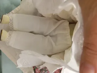 Muñeca de porcelana antigua