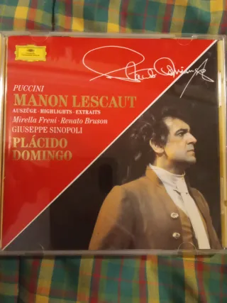 CD Puccini Manon Lescaut - Domingo