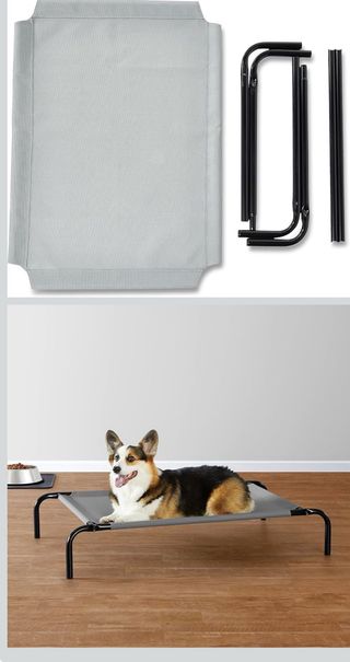 Cama elevada ventilada para mascotas