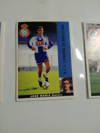 Lote cromos fútbol R.C.D. Espanyol F.C. Barcelona