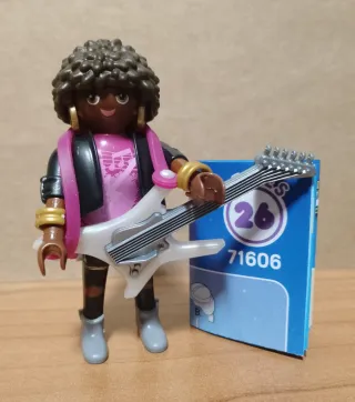 Playmobil rockera con guitarra