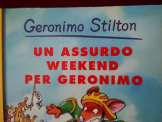 2 libri di Geronimo Stilton in italiano.